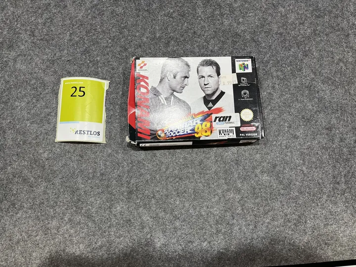 Nintendo 64 Konami International Superstar Soccer 98